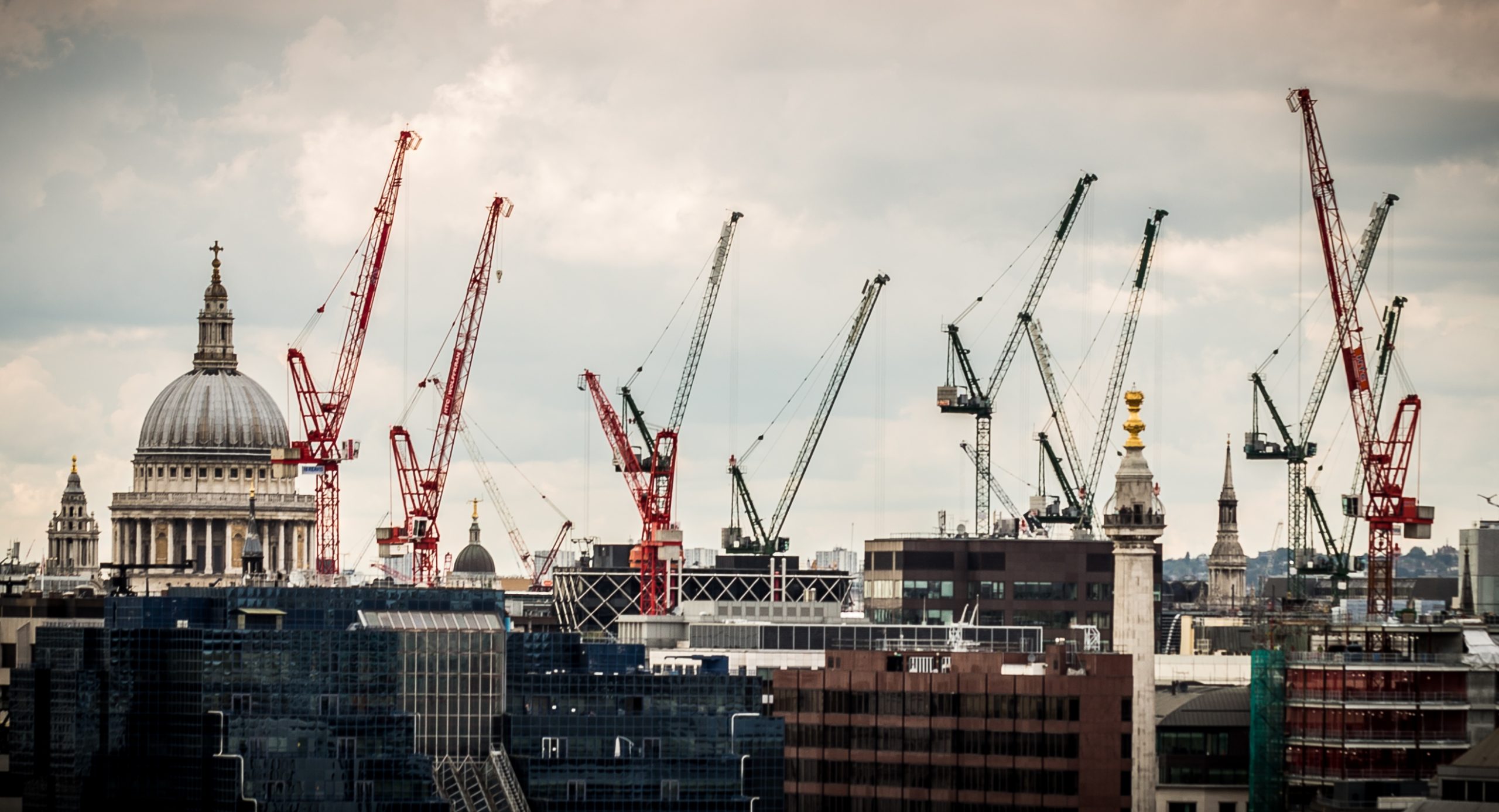 building sector london skyline