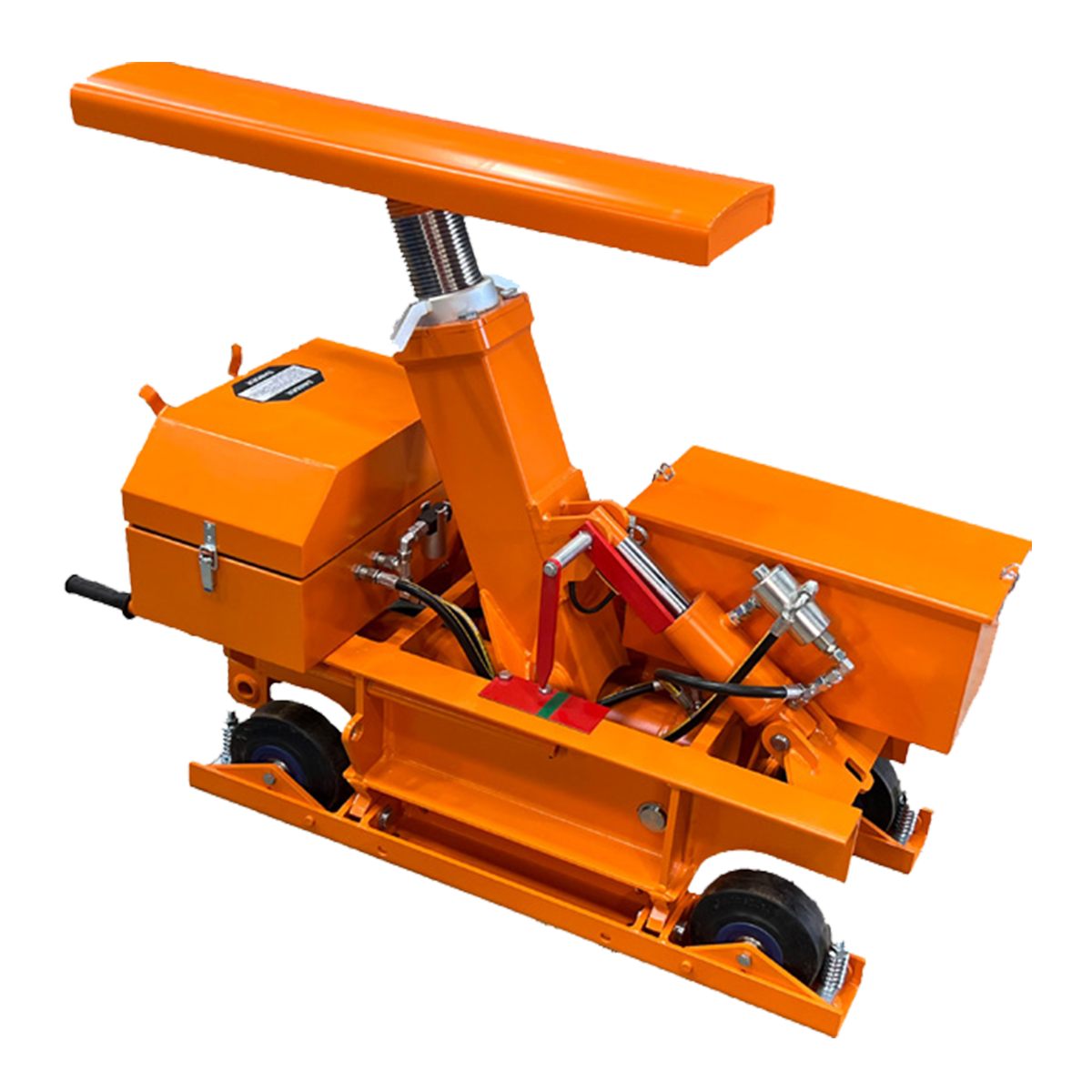 MH International culvert puller side view