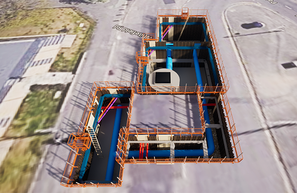 Providing resilience to Scottish water supply with EVE