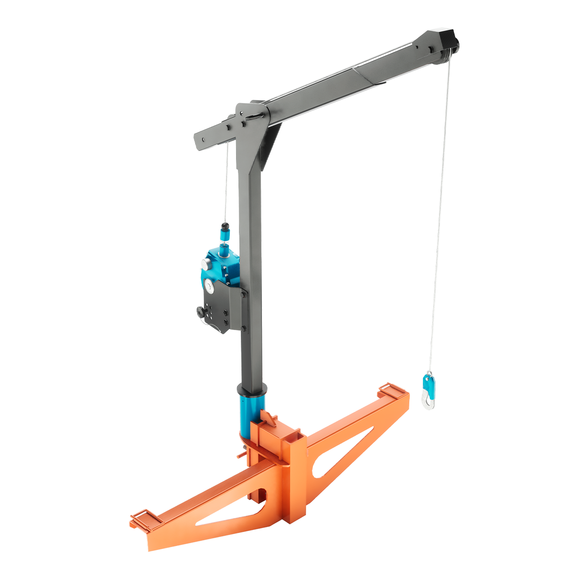 MH International excavation fall arrest and rescue system