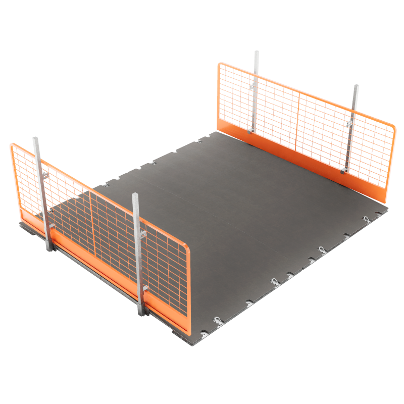 MH International trench crossing unit 3m width with edge protection