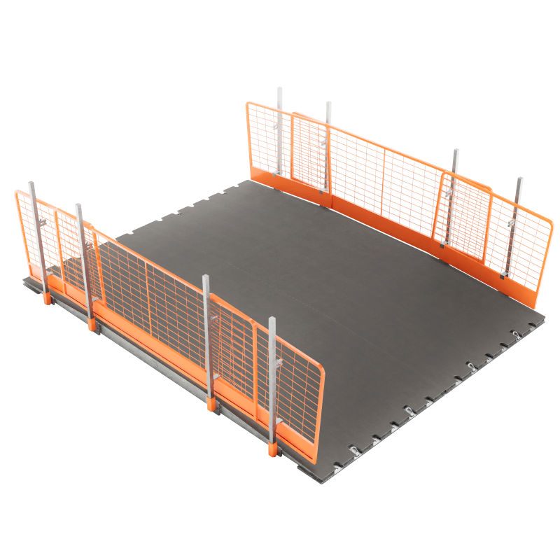 MH International trench crossing unit 4.5m width with edge protection